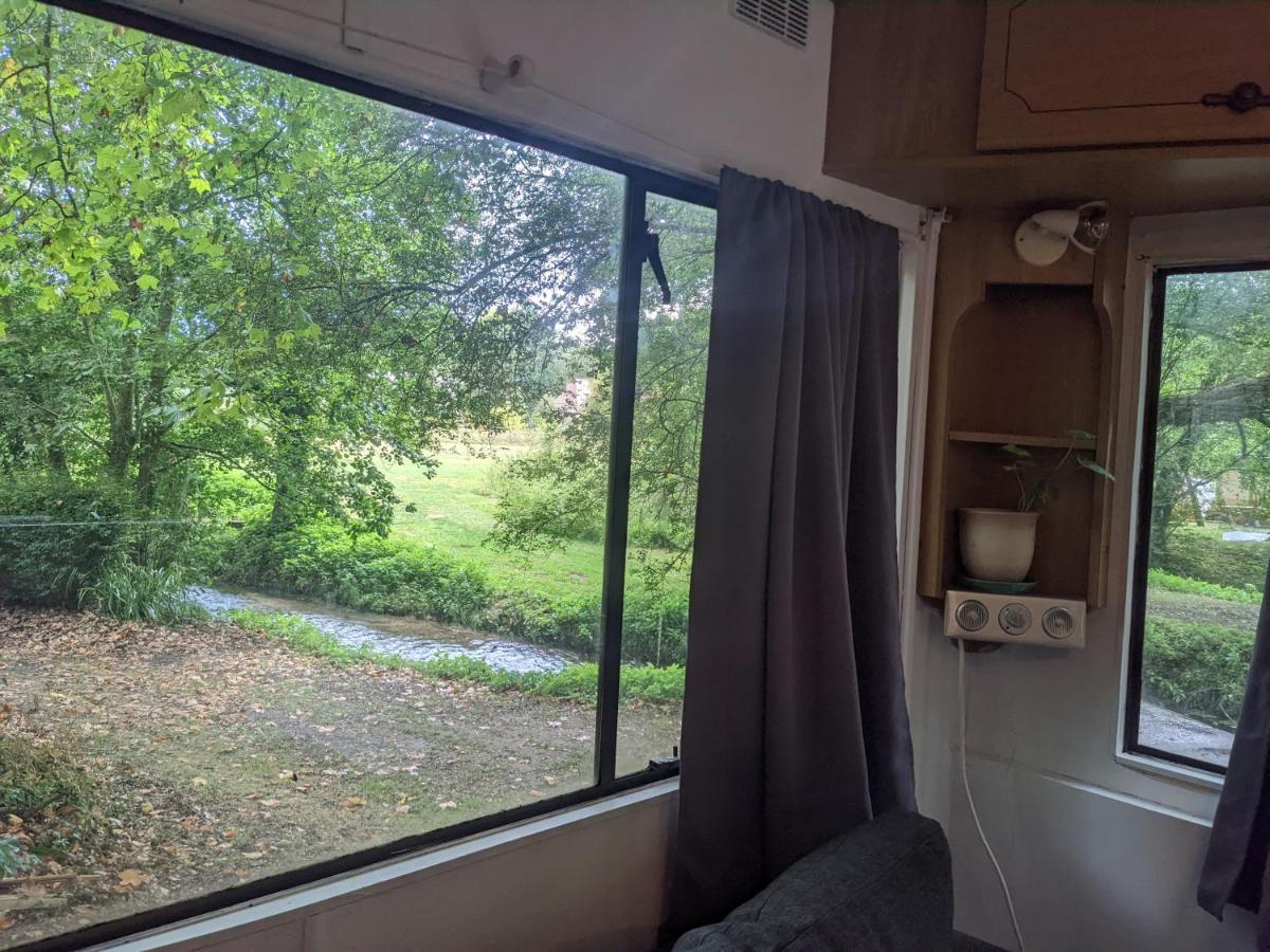 Mobile Home Situe Au Coeur Du Lac Blangy-le-Château Buitenkant foto